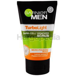 Garnier Men TurboLight Dark Cell Remover Scrub 100ml Garnier Men TurboLight Dark Cell Remover Scrub 100ml