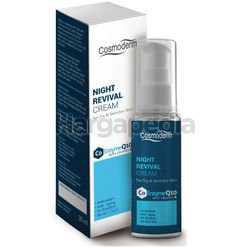 Cosmoderm Co-Enzyme Q10 Gentle Night Revival Cream 30ml Cosmoderm Co-Enzyme Q10 Gentle Night Revival Cream 30ml