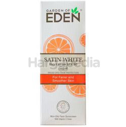Garden of Eden Satin White Day Cream SPF30 40gm Garden of Eden Satin White Day Cream SPF30 40gm