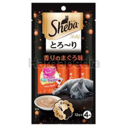 Sheba Melty Cat Treats Tuna 4x12gm Sheba Melty Cat Treats Tuna 4x12gm