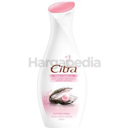 Citra Pearly White UV Hand & Body Lotion 250ml Citra Pearly White UV Hand & Body Lotion 250ml