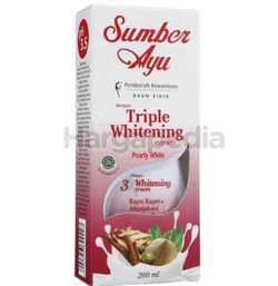 Sumber Ayu Triple Whitening Feminine Wash 200ml Sumber Ayu Triple Whitening Feminine Wash 200ml