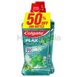 Colgate Plax Freshmint Mouthwash 2x750ml Colgate Plax Freshmint Mouthwash 2x750ml