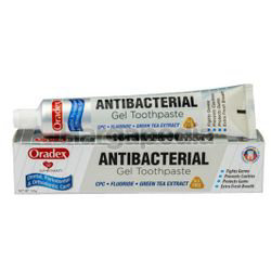 Oradex Antibacterial Gel Toothpaste 120gm Oradex Antibacterial Gel Toothpaste 120gm