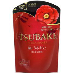 Tsubaki Extra Moist Shampoo Refill 345ml Tsubaki Extra Moist Shampoo Refill 345ml