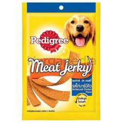 Pedigree Meat Jerky Barbecued Chicken 80gm Pedigree Meat Jerky Barbecued Chicken 80gm