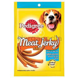 Pedigree Meat Jerky Stix Cheese Burger 60gm Pedigree Meat Jerky Stix Cheese Burger 60gm