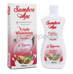 Sumber Ayu Triple Whitening Feminine Wash 90ml Sumber Ayu Triple Whitening Feminine Wash 90ml