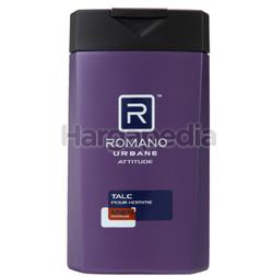 Romano Men Formula Urbane Attitude Talc 150gm Romano Men Formula Urbane Attitude Talc 150gm