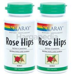 Solaray Rose Hips 2x100s Solaray Rose Hips 2x100s
