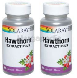 Solaray Hawthorn Extract Plus 2x60s Solaray Hawthorn Extract Plus 2x60s