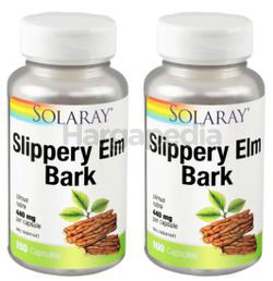 Solaray Slippery Elm Bark 2x100s Solaray Slippery Elm Bark 2x100s