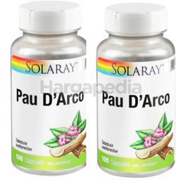 Solaray Pau D'Arco 510mg 2x100s Solaray Pau D'Arco 510mg 2x100s