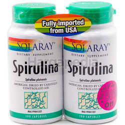 Solaray Spirulina 2x100s Solaray Spirulina 2x100s