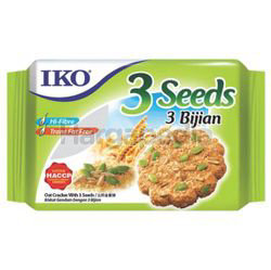 IKO Oatmeal Crackers 3 Seeds 178gm IKO Oatmeal Crackers 3 Seeds 178gm