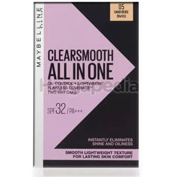 Maybelline Clear Smooth All-in-One Light UV-Lightening Oil Control Pressed Powder Refill 1s Maybelline Clear Smooth All-in-One Light UV-Lightening Oil Control Pressed Powder Refill 1s