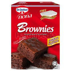 Dr. Oetker Nona Brownies Chocolate Fudge 510gm Dr. Oetker Nona Brownies Chocolate Fudge 510gm
