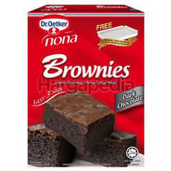 Dr. Oetker Nona Brownies Dark Chocolate 510gm Dr. Oetker Nona Brownies Dark Chocolate 510gm