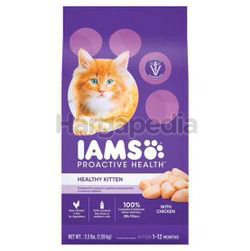 IAMS Kitten Chicken Dry Cat Food 3.5lbs 1.59kg IAMS Kitten Chicken Dry Cat Food 3.5lbs 1.59kg