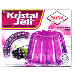 Nona Crystal Jelly Blackcurrant 90gm Nona Crystal Jelly Blackcurrant 90gm