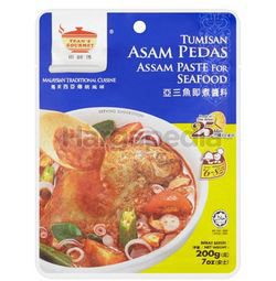 Tean's Gourmet Asam Pedas For Seafood Paste 200gm Tean's Gourmet Asam Pedas For Seafood Paste 200gm