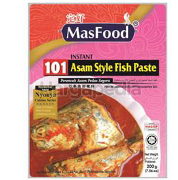 MasFood 101 Asam Style Fish Paste 200gm MasFood 101 Asam Style Fish Paste 200gm