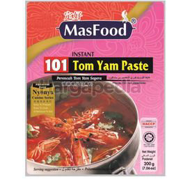 MasFood 101 Instant Tom Yam Paste 200gm MasFood 101 Instant Tom Yam Paste 200gm