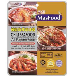 MasFood Chilli Seafood All Purpose Paste 200gm MasFood Chilli Seafood All Purpose Paste 200gm