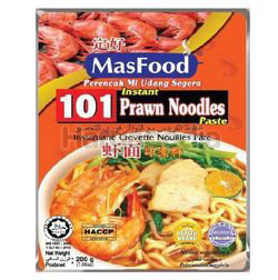 MasFood 101 Instant Prawn Noodles Paste 200gm MasFood 101 Instant Prawn Noodles Paste 200gm