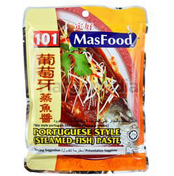 MasFood 101 Portuguese Style Steamed-Fish Paste 200gm MasFood 101 Portuguese Style Steamed-Fish Paste 200gm