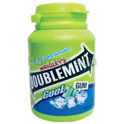 Wrigley's Doublemint Chewing Gum Cool 58gm Wrigley's Doublemint Chewing Gum Cool 58gm