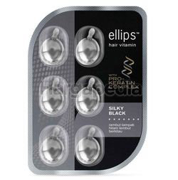 Ellips Hair Silky Black Pro Keratin Complex 6s Ellips Hair Silky Black Pro Keratin Complex 6s