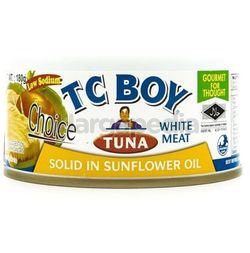 TC Boy Solid White Meat Tuna in Sunflower Oil 150gm TC Boy Solid White Meat Tuna in Sunflower Oil 150gm