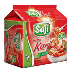 Sajimee Instant Noodles Curry Soup 5x75gm Sajimee Instant Noodles Curry Soup 5x75gm
