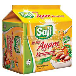 Sajimee Instant Noodles Kampung Chicken Soup 5x75gm Sajimee Instant Noodles Kampung Chicken Soup 5x75gm