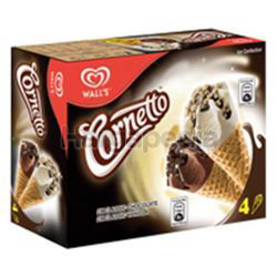 Wall's Cornetto Classic Mix Vanilla Chocolate 4x82ml Wall's Cornetto Classic Mix Vanilla Chocolate 4x82ml