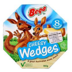 Bega Cheesy Wedges 160gm Bega Cheesy Wedges 160gm