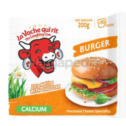 The Laughing Cow Burger Cheese Slice 200gm The Laughing Cow Burger Cheese Slice 200gm
