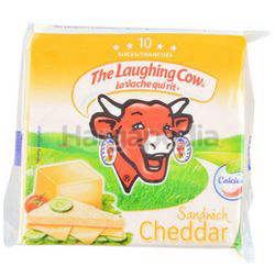 The Laughing Cow Sandwich Cheddar Slice 200gm The Laughing Cow Sandwich Cheddar Slice 200gm