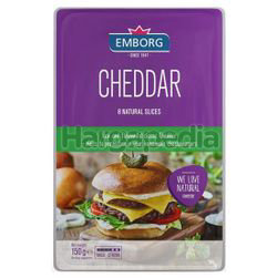 Emborg Cheddar Cheese Slices 150gm Emborg Cheddar Cheese Slices 150gm