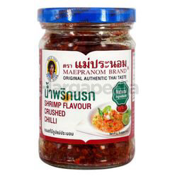 Mae Pranom Brand Shrimp Crushed Chili 134gm Mae Pranom Brand Shrimp Crushed Chili 134gm