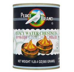 Peace Brand Fancy Water Chestnuts In Water 565gm Peace Brand Fancy Water Chestnuts In Water 565gm