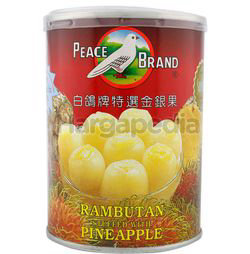 Peace Brand Rambutan Stuff with Pineapple 565gm Peace Brand Rambutan Stuff with Pineapple 565gm