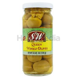 S&W Queen Olives 135gm S&W Queen Olives 135gm
