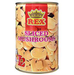 Rex Sliced Mushroom 425gm Rex Sliced Mushroom 425gm
