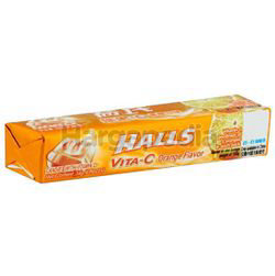 Halls Stick Candy Vita-C Orange 34gm Halls Stick Candy Vita-C Orange 34gm