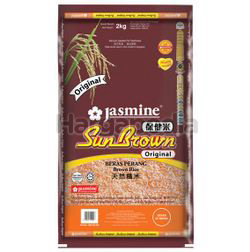 Jasmine Sunbrown Brown Rice Original 2kg Jasmine Sunbrown Brown Rice Original 2kg