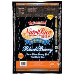 Jasmine NutriRice Black Berry Thai Black Rice 1kg Jasmine NutriRice Black Berry Thai Black Rice 1kg