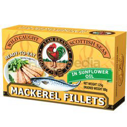 Ayam Brand Mackerel Fillet In Sunflower OIl 125gm Ayam Brand Mackerel Fillet In Sunflower OIl 125gm