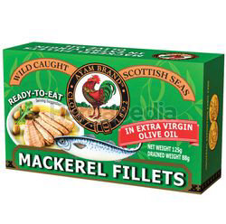 Ayam Brand Mackerel Fillet In Extra Virgin Olive OIl 125gm Ayam Brand Mackerel Fillet In Extra Virgin Olive OIl 125gm